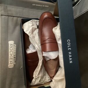 Cole Haan  brand new loafers brown.